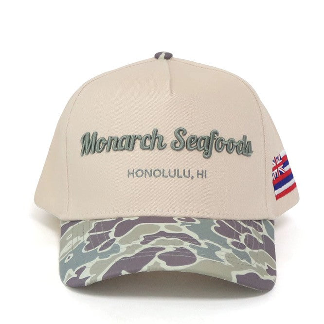 Monarch Seafoods Duck Camo Snapback