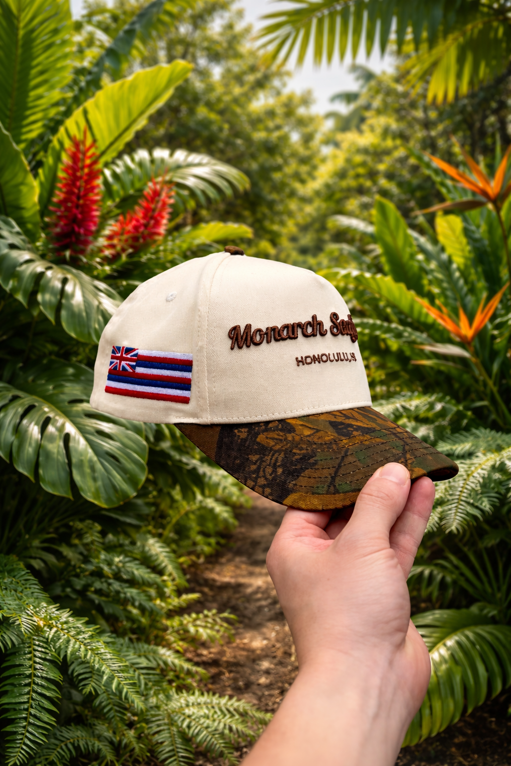 Monarch Seafoods Camo Snapback